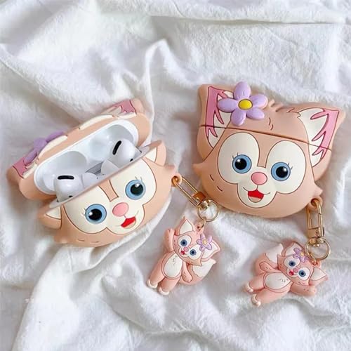 Image of YODI Case Cover for Airpods Pro|Pro 2|Airpods Pro 3|Airpods 4 Pouch, Silicone Cases with Cleaner Kit 360 Drop Protection,Shock-Resistant (Kitty Brown, Airpods 4)