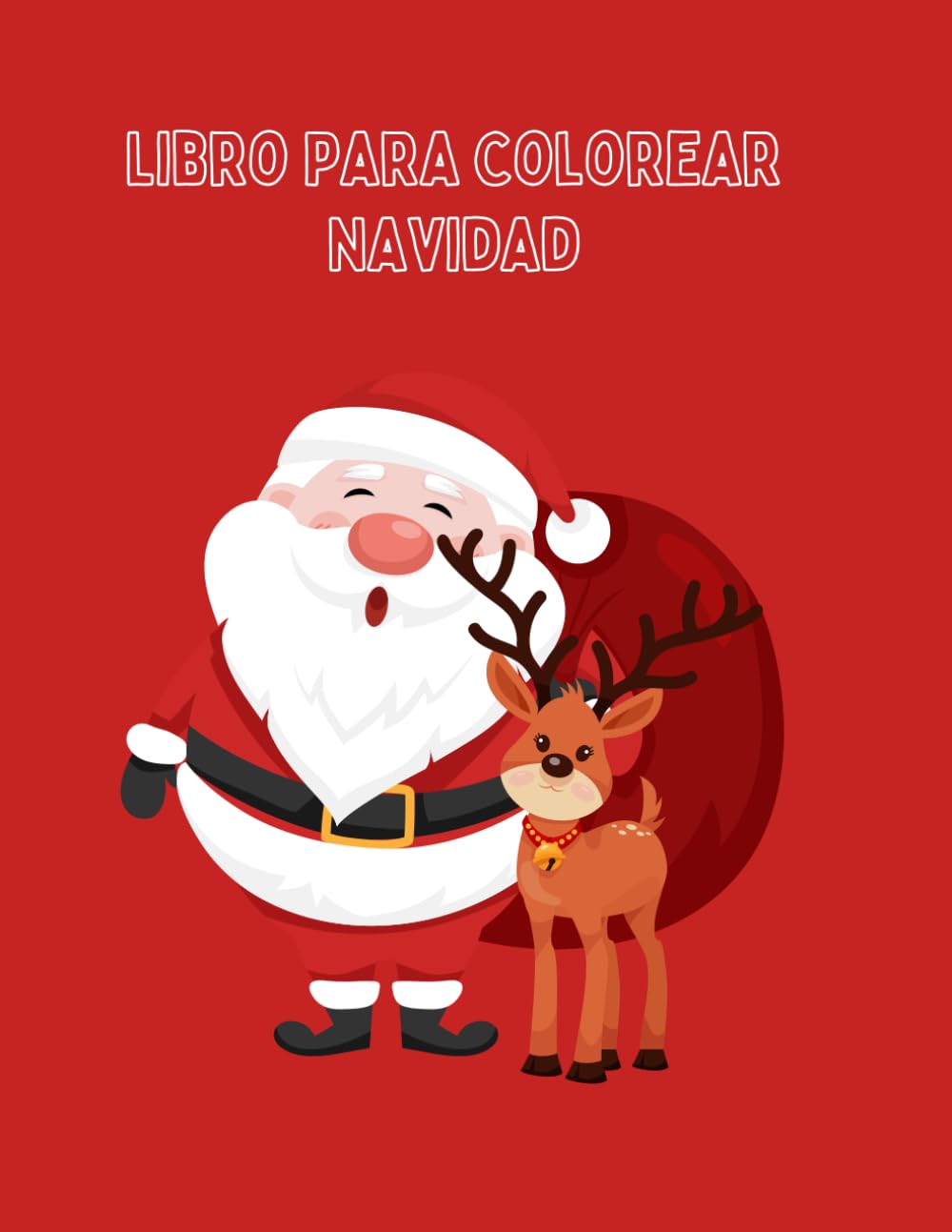 Libro Para Colorear: Navidad