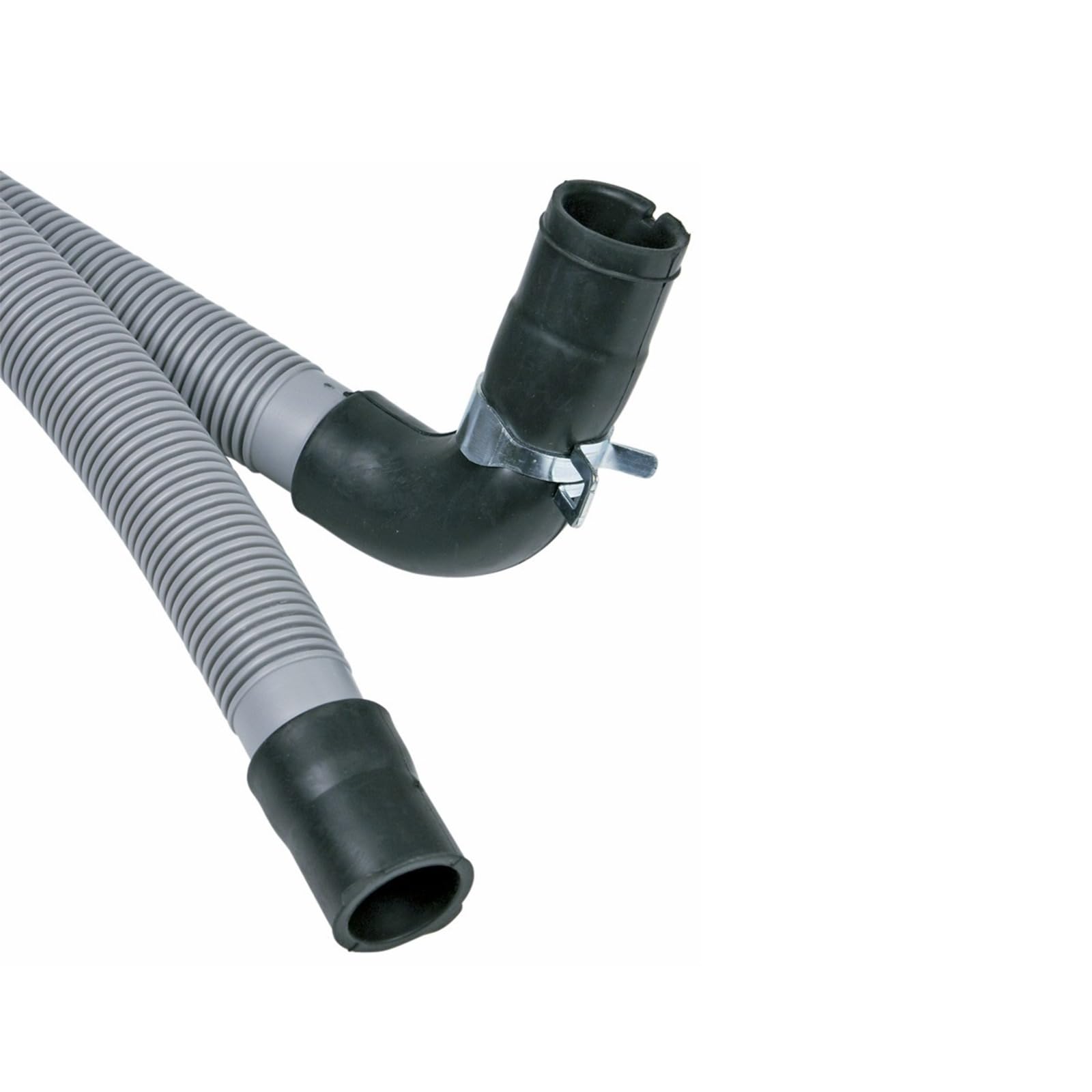 LUTH Premium Profi Parts Manguera de desagüe compatible con Samsung Dc97-14291b ángulo/recto 22/22 mm de diámetro 1,8 m para lavadora