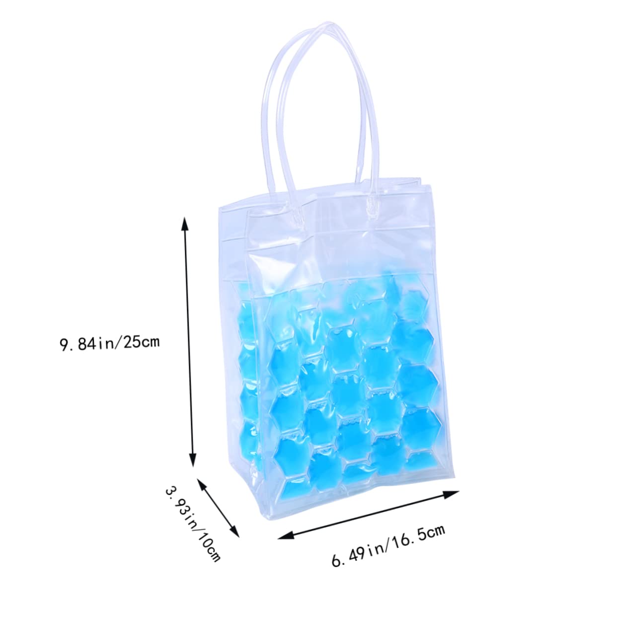 OFFSCH Insulated Wine Bottle Cooling Bag 750ml Chiller Beer Bag Ice Mold Wine Bottle Chiller Pvc Gel Carrier Chilling