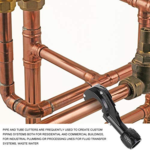 Wynnsky Tubing Cutter 1/8 To 1-3/8 Inch For Pipe Copper Pvc Thin Stainless Steel Tube With Extra Blade And Reamer #TOP4