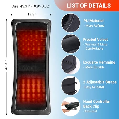 Longer Heated Seat Cover