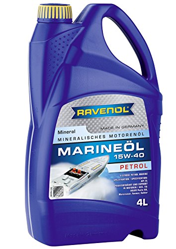 RAVENOL Aceite Motor 15W-40 4 L para Motores Gasolina Marine miniatura 1
