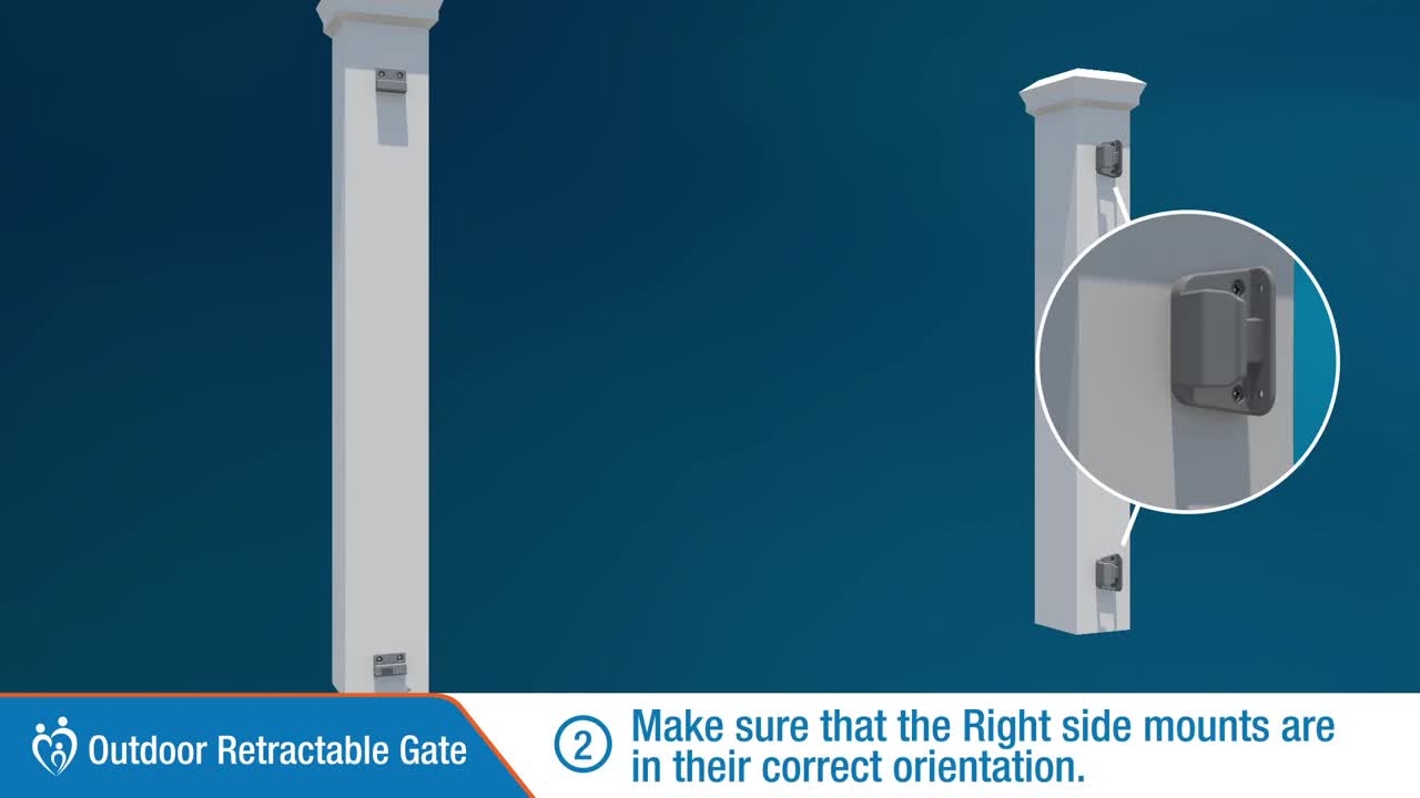 outdoor retractable pet gate