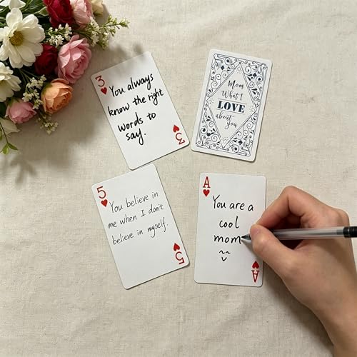 54 Naipes para jugar con mensajes personalizados para mamá miniatura 3