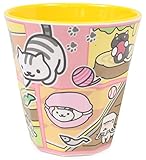 Neko Atsume Melamine Cup Version 2.0 (Pink)