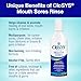 CloSYS Hydrogen Peroxide Mouthwash, 16 oz, Canker Sore Mouthwash, Alcohol-Free, Non-Burning, Cleanses and Heals Mouth Sore Rinse