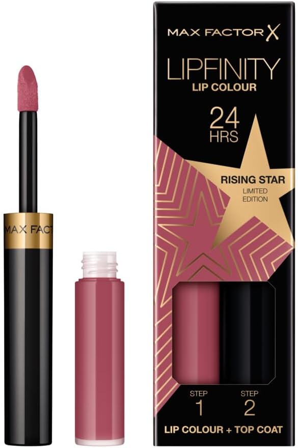 Max Factor Lipfinity Lip Colour-84 2.3ml + 1.9g Rising Star (Glossy)