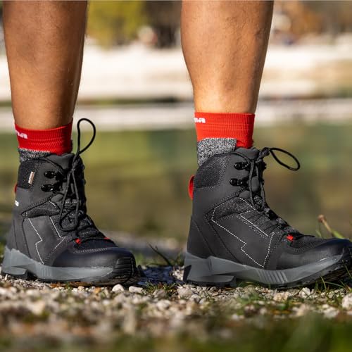 Alpina TRACKER Men's Boots | Waterproof with Alpitex Breathable Membrane | Slip Resistant All Weather Grip | Leather Suede and Textile Upper4