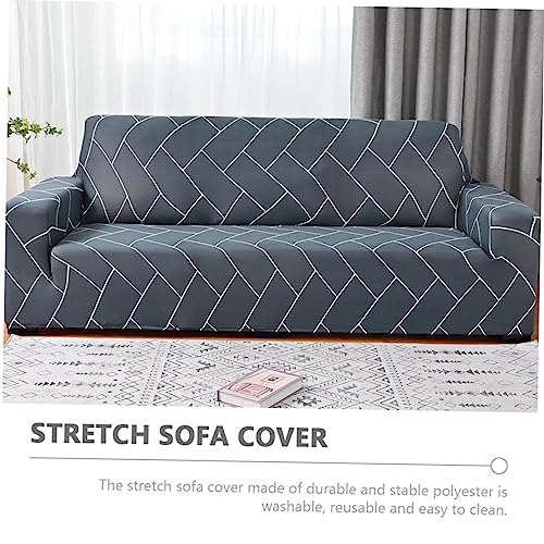 Housse de canapé extensible polyester pour salon et hôtel chic - 7