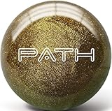 Pyramid Path Bowling Ball (Gold Strike Glitter 10 Pounds)