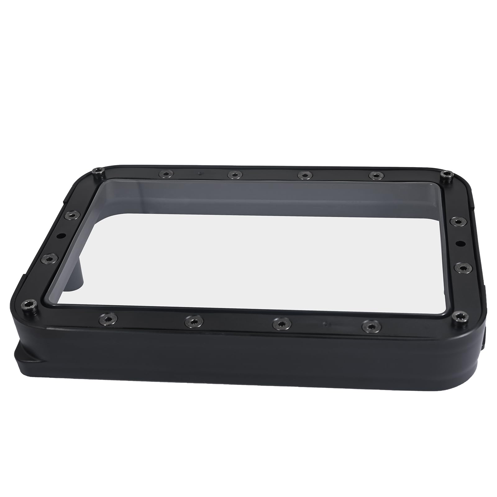 Serbatoio in resina per stampante 3D Anycubic Photon Mono 2, 6,6 pollici in plastica con pellicola di rilascio ACF preinstallata per stampanti in resina 3D parti e accessori, nero