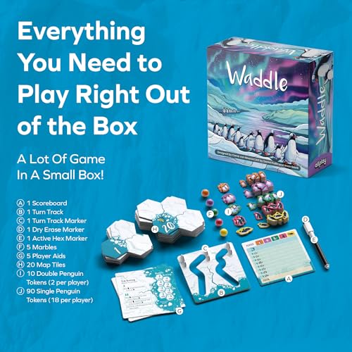 Allplay Waddle Juego de Mesa para Adultos y Familias miniatura 4