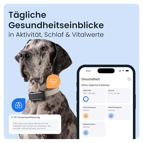Tractive XL Smarter Hunde GPS Tracker | Modell 2026 | Live-GPS-Ortung | Weglaufalarm & Gesundheitswarnungen | Überwachung der Vitalwerte… – Ansicht 3