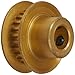 Gates PB24MXL012 PowerGrip Aluminum Timing Pulley, 2/25" Pitch, 24 Groove, 0.611" Pitch Diameter, 1/4" to 1/4" Bore Range, for 1/8" Width Belt