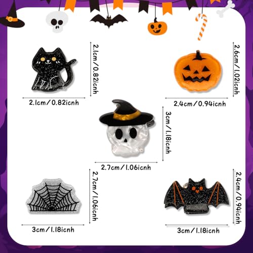 Pinces à cheveux d'Halloween : accessoires parfaits pour vos soirées