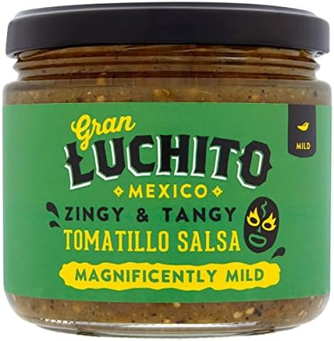 Gran Luchito Mexican Tomatillo Salsa 300g (Pack of 1)