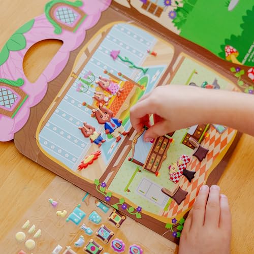 Melissa & Doug Puffy Sticker Activity Books Set - Farm, Safari, and Chipmunk Reusable Stickers, Restickable Puffy Sticker Books for Kids Ages 4+ - FSC Certified - image 7