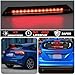 ULTRALTH LED 3rd Third Brake Light for 2014-2017 Ford Focus st & 2011-2018 Fiesta st Hatchbacks- OEM Roof Center High Mount Stop Lamp Direct Replacement | Plug & Play Installation (Red Lens)