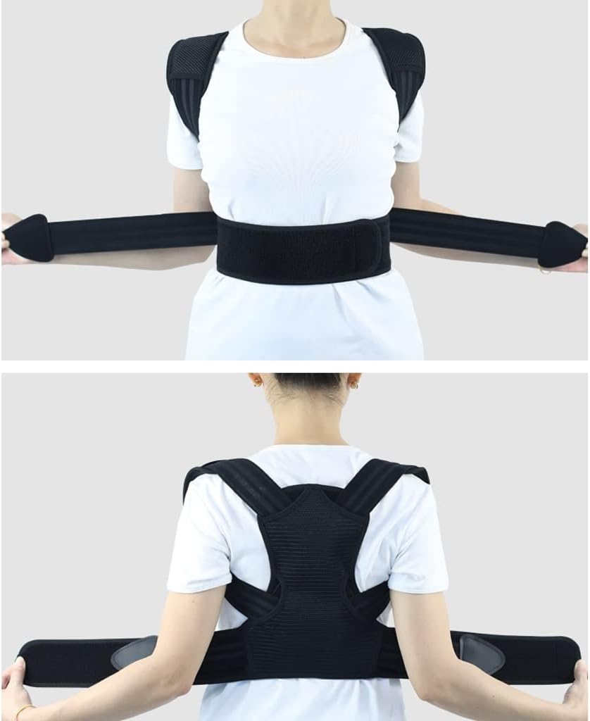 Hunchback Correction Belt Men And Women With The Same Invisible Correction Of Adult Adult Anti-hunchback Correction Device Thin Section(X-Large)