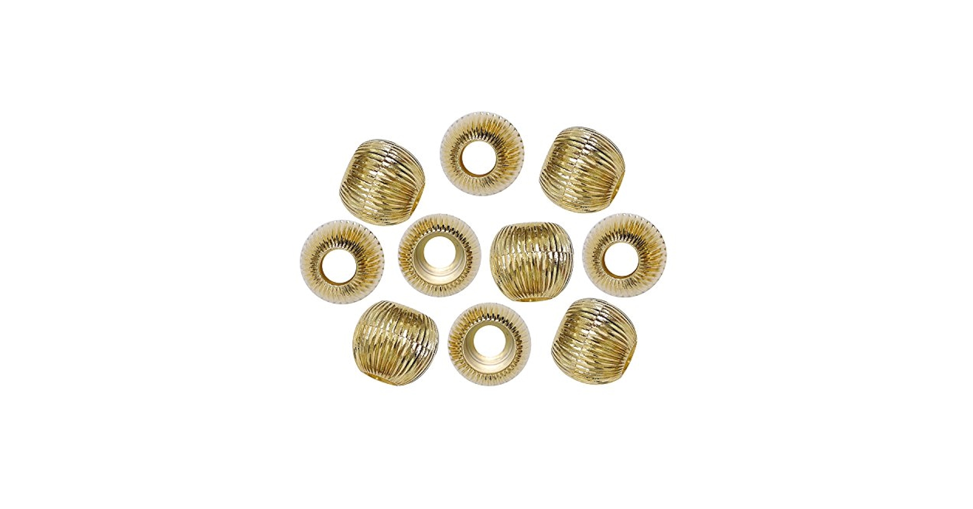 ジャスミンspell ノースリーブ　5点 Amazon.co.jp: ジャスミン ライン入り ループエンド 15mm 10個入