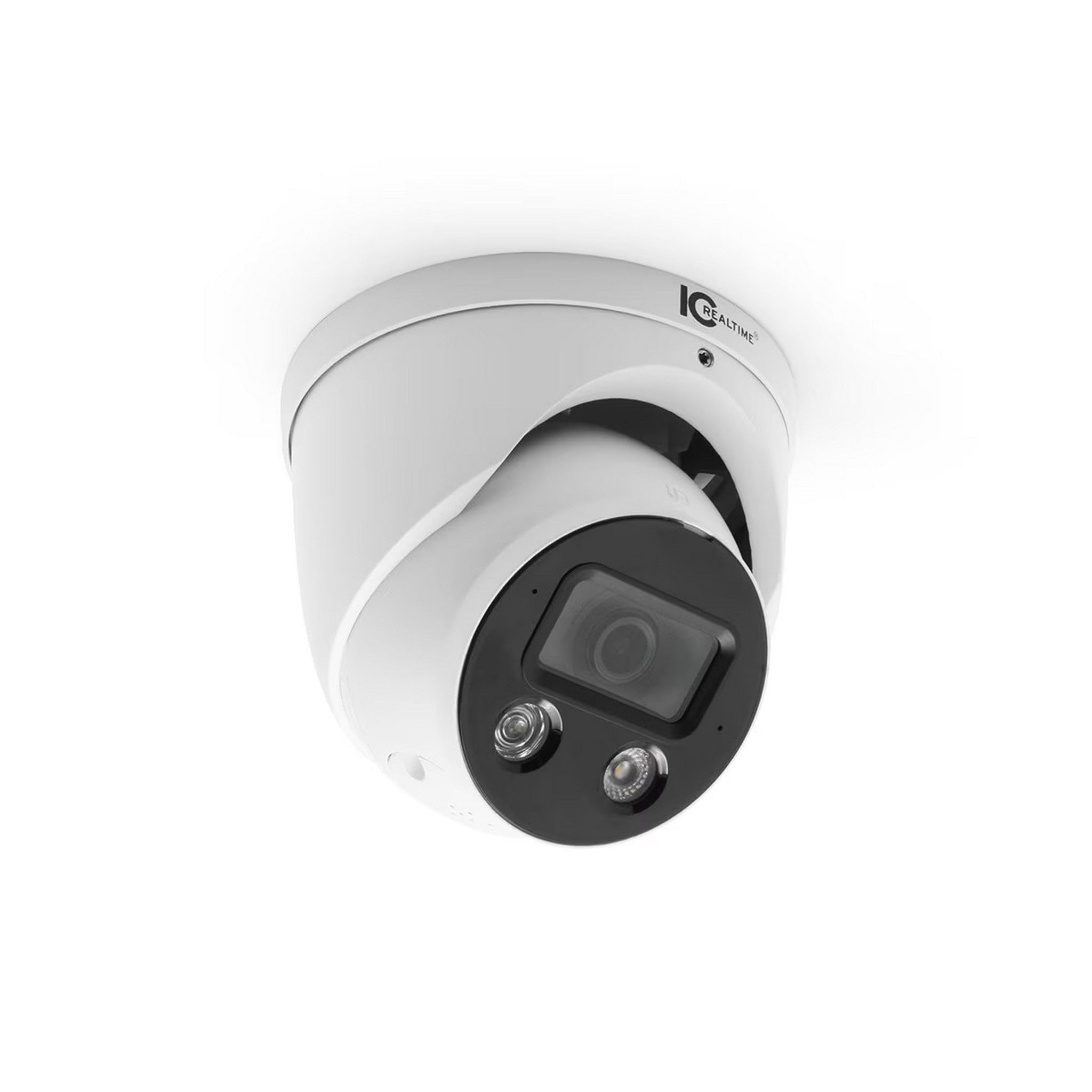 Telecamera IP Sicurezza IC Realtime ICIP D2001IR-D28-S 2MP Vandal Dome Con Audio E Allarme