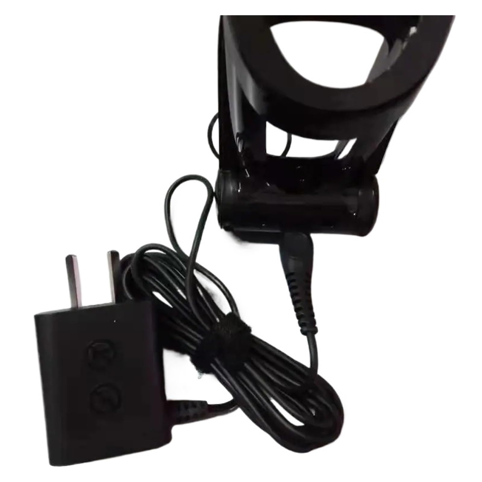 Caricatore SUPPORTO PIEGHEVOLE Compatibile Con Philips Compatibile Con Norelco | Rasoio RQ12 RQ1250 RQ1251 RQ1252 RQ1255 RQ1260 RQ1265 RQ1275 RQ1280 RQ1285 RQ1295(Cablehead)