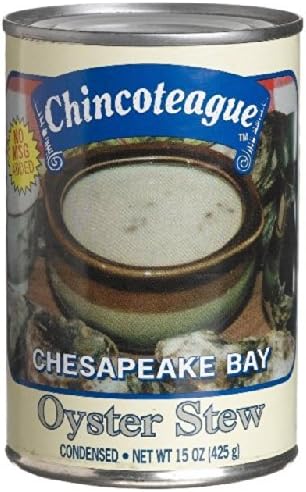 OYSTER STEW, 12 CANS 15 OZ EACH, CONDENSED