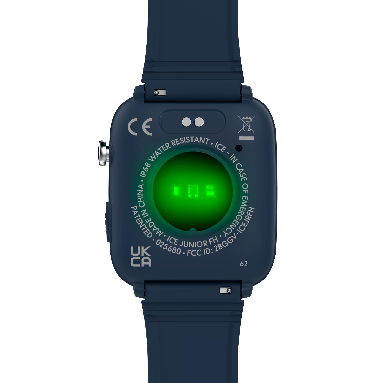 ICE-WATCH - Ice Smart Junior FH Blue - Reloj Conectado geolocalizable Azul para Niño con Correa de Silicona - 025680 (36mm Pulgadas) - Localización geográfica a través de la aplicación Find HUB