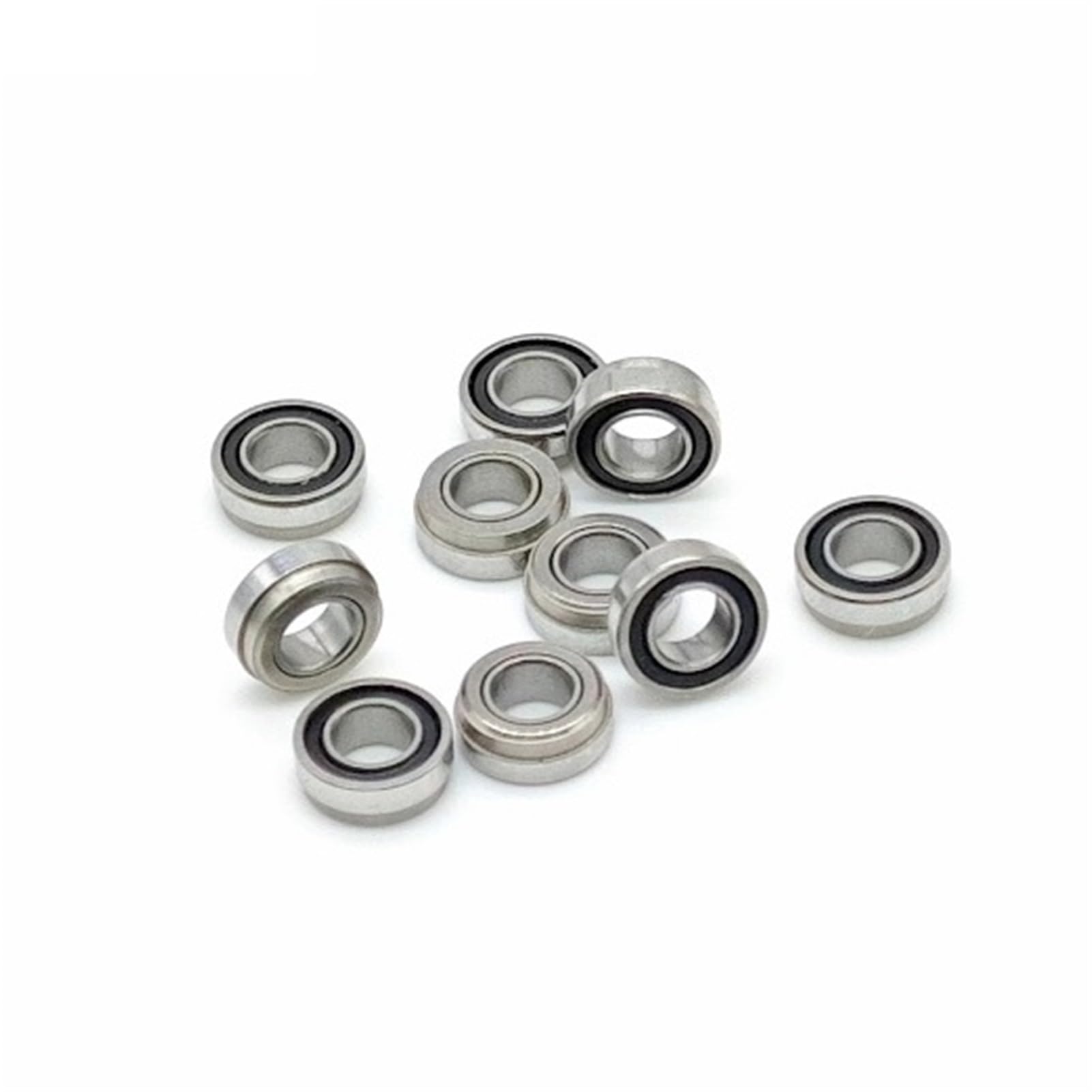 Cojinetes de bolas de ranura profunda 10 piezas de cojinetes escalonados de 3,175 x 6,35 x 2,38 mm for cojinetes dentales compatibles con piezas de mano SR144