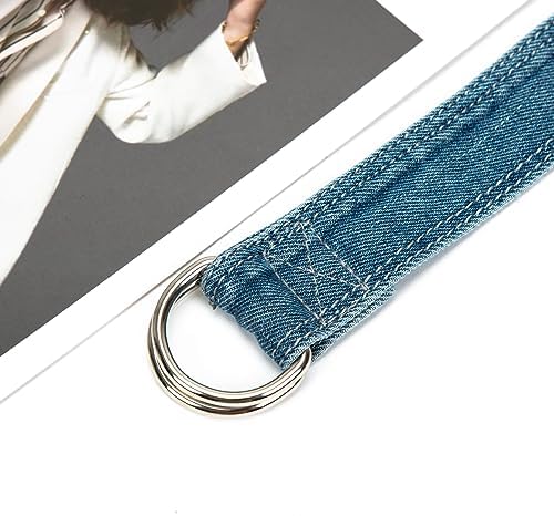 Cintura In Denim Donna - Fascia Vita Annodabile Per Jeans E Vestiti | Stile Casual