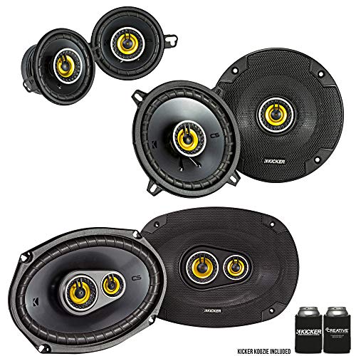 Kicker CS Series Speaker Bundle - 6x9, 5.25 & 3.5
