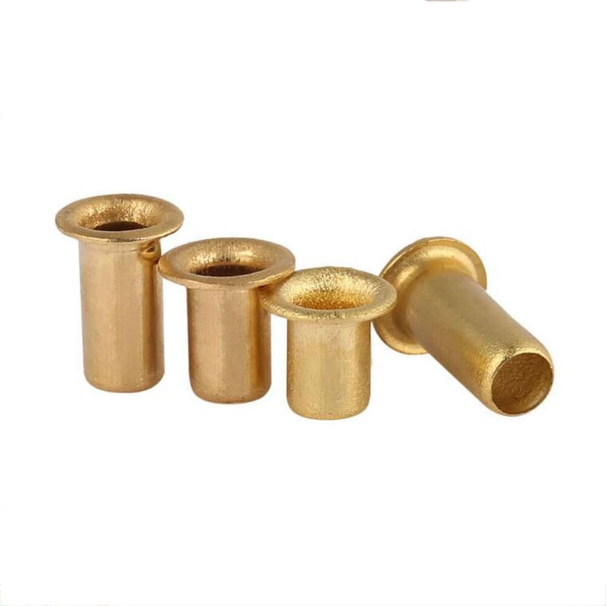 M0.9 M1.3 M1.5 M1.7 M2-M6 Brass Hollow Rivets Eyelets Tubular Rivets (500,M5*8)