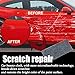 2025 Nano Sparkle Cloth 6-Pack - Car Scratch Remover for Paint Repair & Water Spots - Scratch Eraser Cloth Kit for Cars/SUV/Motorcycles (Gray)