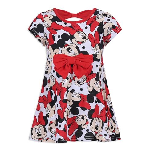 Disney Girls' 2 Pack Minnie Mouse Dresses4