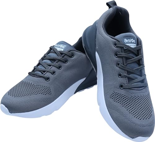 Image of Action Men's Non-Marking Mesh Lace-Up Running Sport Shoes AM 1024