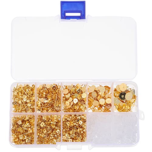 EXCEART Mensagens E Almofada Plana Pregos de A?o Inoxidável Jóias DIY Acessórios Para A Tomada de En