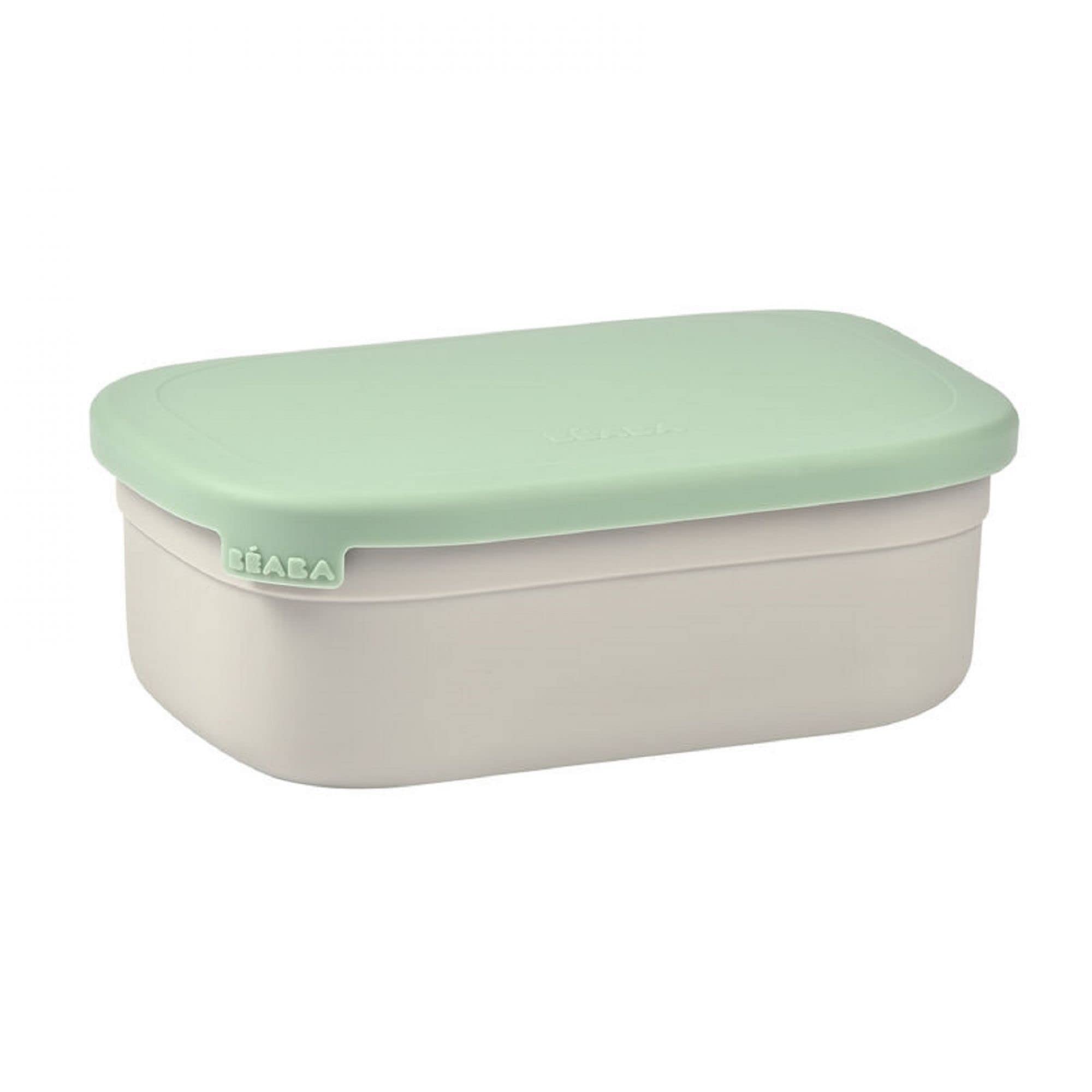 Stainless steel lunch box - Velvet Grey/Sage Green