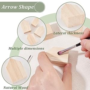 OLYCRAFT 12Pcs 4Sizes Unfinished Wood House Shaped Blocks Arrow Shape Wooden Tray Plates Blank Wooden Cutouts Farmhouse Wood Craft for Home Kitchen Office Shelf Coffee Bar Decor OLYCRAFT 12Pcs 4Sizes Unfinished Wood House Shaped Blocks Arrow Shape Wooden Tray Plates Blank Wooden Cutouts Farmhouse Wood Craft for Home Kitchen Office Shelf Coffee Bar Decor