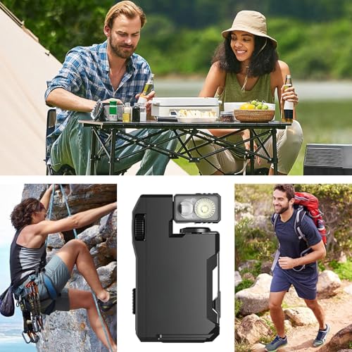 Petite lampe de poche portable brillante et aimantée pour le camping