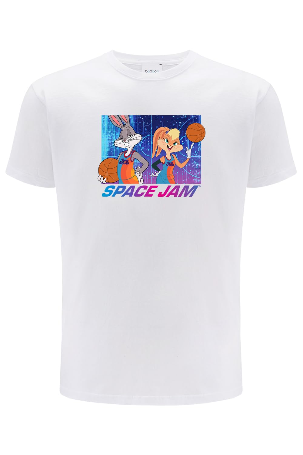 ERT GROUP Men's 2 T-Shirt, Space Jam 017 White, XS