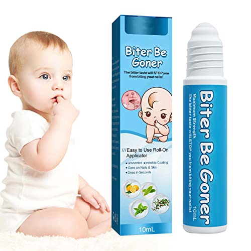 Bitteres Nagelwasser, Roller Ball Style Stop Daumenlutschen Für Kinder – Nagellack Ohne Biss | Natürlicher Anti-Nagelkaus-Nagellack Verhindert Daumenlutschen Und Stoppt Das Nägelkauen 1/5pcs