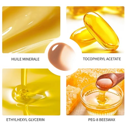 Image of Browm Honey Butter Lip Stain Tinted Lip Gloss, Shine Moisturizing Plumper Liquid Lipstick for Women,Natural Nourishing Hydrating Lip Balm for Dry Lips,Lightweight Lip Liner Care Makeup,Vegan #7