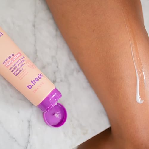 Miniatura 4 de B.TAN Loción corporal exfoliante  Suero corporal suavizante  Hidratante e hidratante, refina y restaura la textura de la piel y líneas finas,