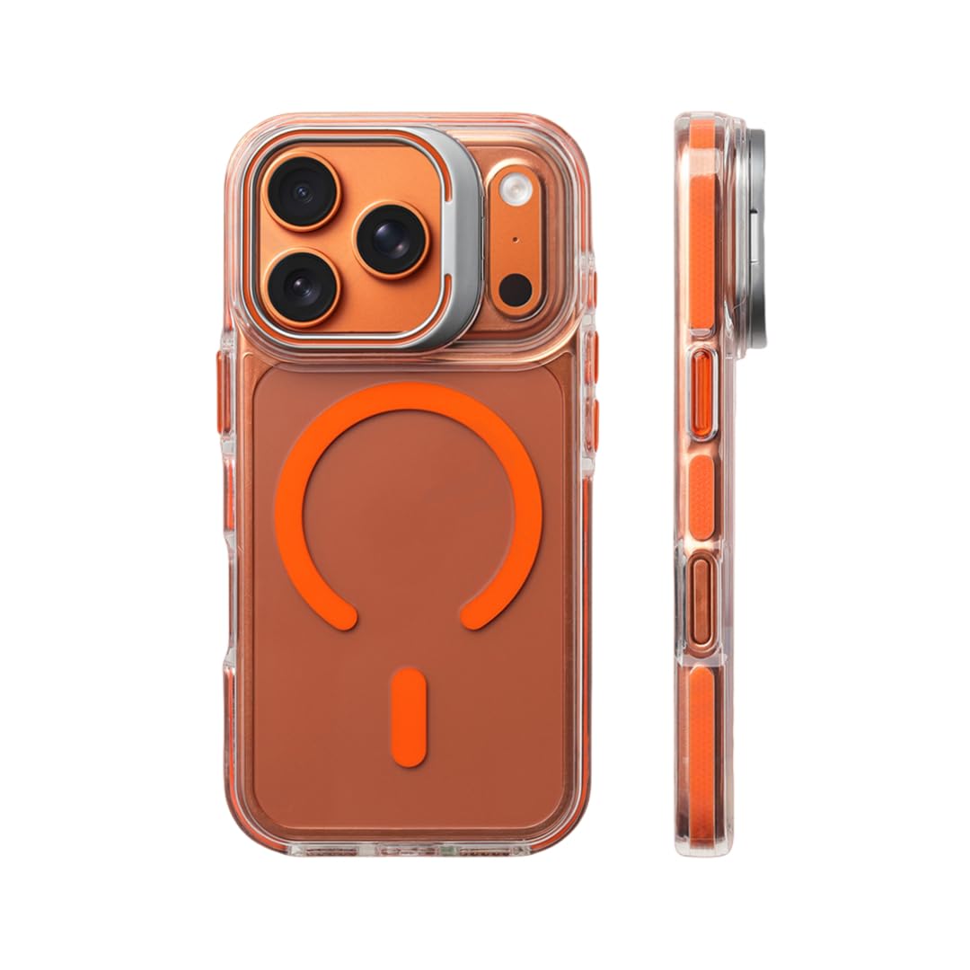 Coque transparente iPhone 15 Pro Max avec support pour appels vidéo - 6