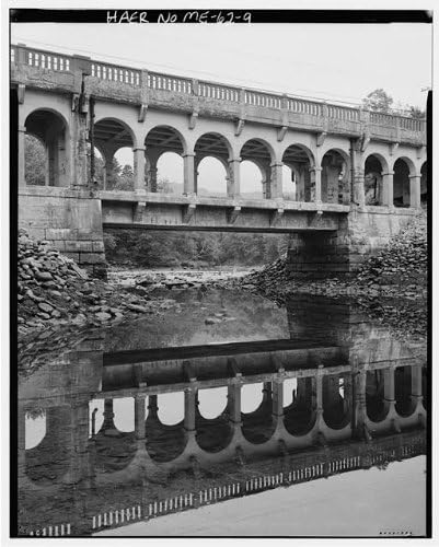 HistoricalFindingsPhoto: Ducktrap Bridge,Ducktrap River,Lincolnville,Waldo County,Maine,ME,HAER,8