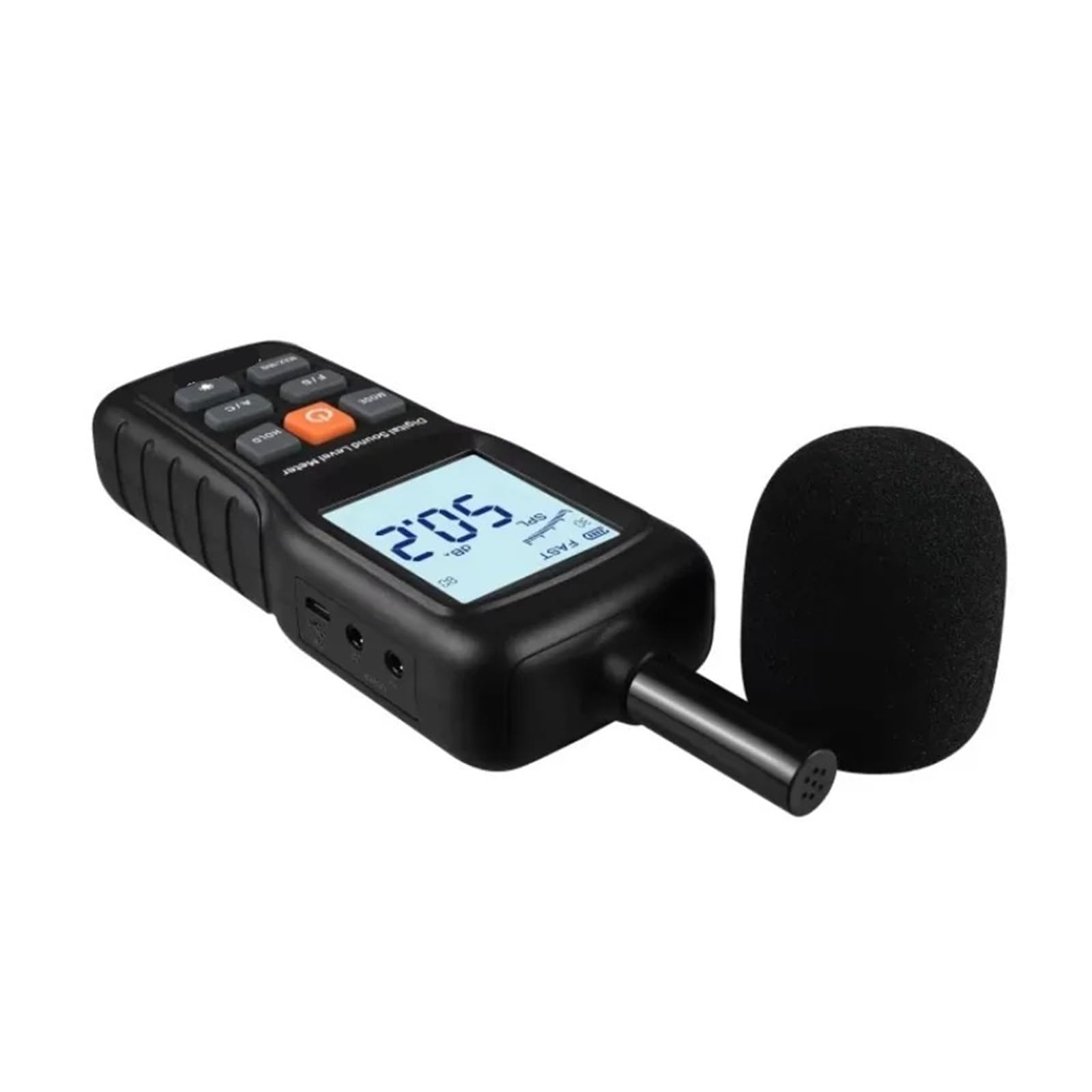 Yw-532 Dispositivo di misurazione del rumore Rilevatore di test del rumore Misurazione del livello sonoro Misuratore di decibel del volume Misuratore di livello sonoro digitale Fonometro