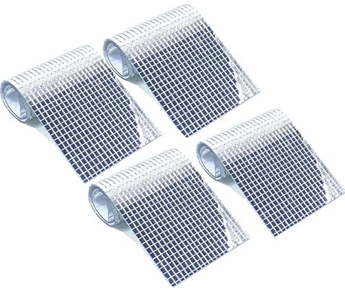 WDragon - 4800 adhesivos para azulejos de mosaico de cristal auténtico, 5 mm x 5 mm Cover