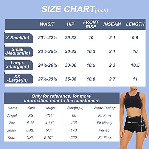 CAMPSNAIL Workout Shorts Womens- Buttery Soft High Waisted Spandex Booty Volleyball Gym Shorts for Summer Yoga Dance 5 CAMPSNAIL Workout Shorts Womens- Buttery Soft High Waisted Spandex Booty Volleyball Gym Shorts for Summer Yoga Dance