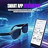 AI Smart Glasses with 1080P HD Camera, 8MP Storage, Open-Ear Bluetooth Audio, Dual Mic Noise Reduction, GPT Voice Assistant, Hands-Free Video for Travel, Vlogging & Meeting (G1 Black 1080P 32Gb) #5